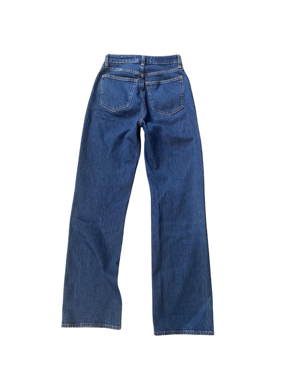 Abercrombie & Fitch Dark Blue Straight Leg Jeans - 24 Long - Picture 2 of 3